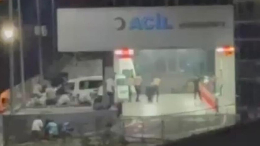 İzmir'de hastane önünde silahlı çatışma: 2 gözaltı İzmir Çiğli Eğitim ve Araştırma Hastanesi çatışma