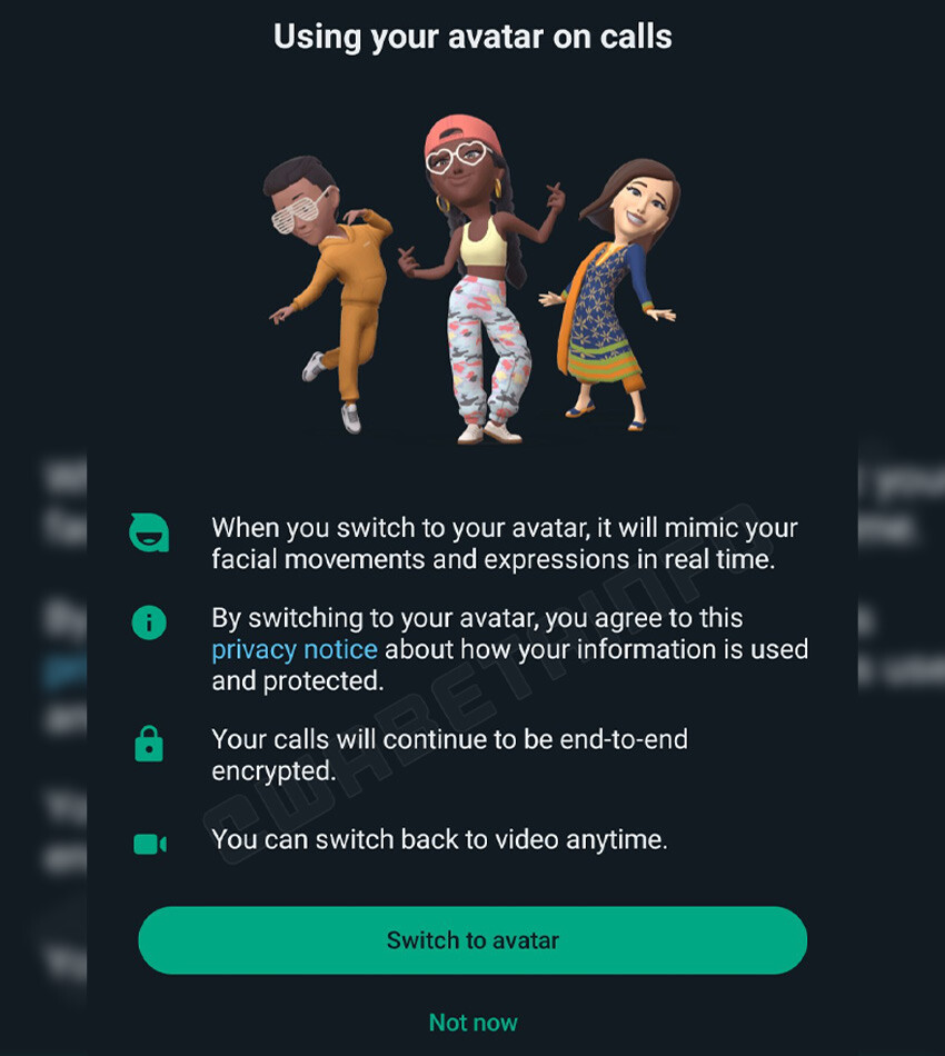 WhatsApp, kameralardan çekinenler için yepyeni özelliğini kullanıma sunuyor WhatsApp avatar