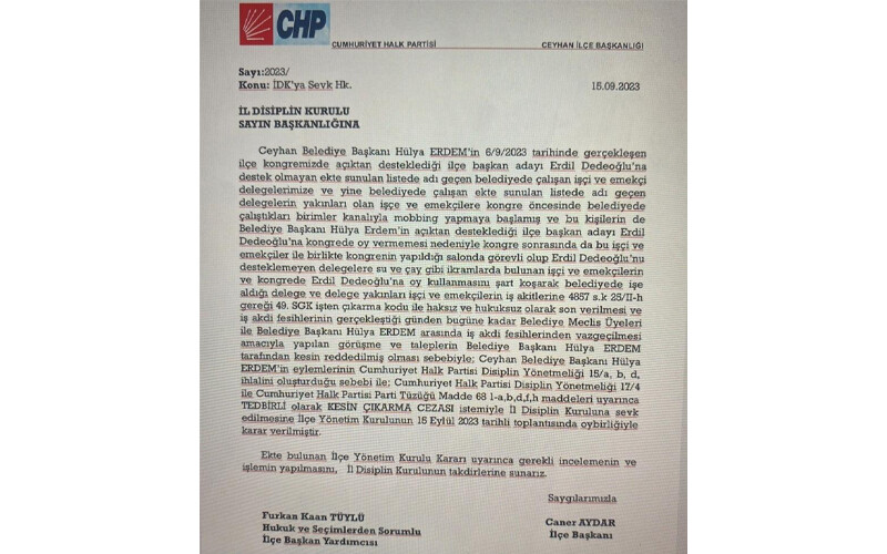 CHP’li belediye başkandan skandal karar! Kendi adayı seçimi kaybedince 39 kişiyi işten çıkardı CHP’li belediye başkandan skandal karar! Kendi adayı seçimi kaybedince 39 kişiyi işten çıkardı