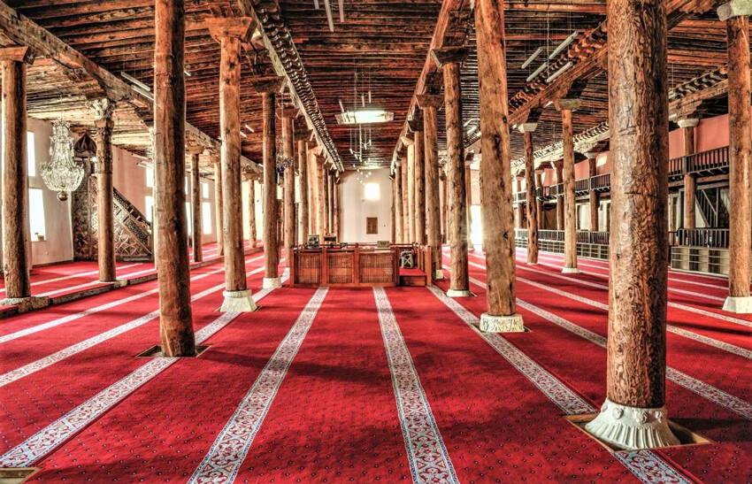 ‘Ahşap direkliler’ dünya mirası Eskişehir Sivrihisar Ulu Cami