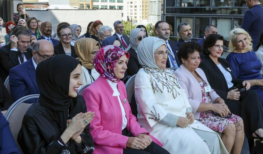 Emine Erdoğan'dan, Türk devlet yapısının vicdani boyutuna vurgu Emine Erdoğan'dan, Türk devlet yapısının vicdani boyutuna vurgu