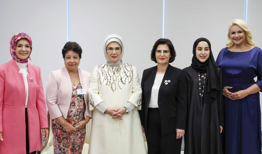 Emine Erdoğan'dan, Türk devlet yapısının vicdani boyutuna vurgu Emine Erdoğan'dan, Türk devlet yapısının vicdani boyutuna vurgu