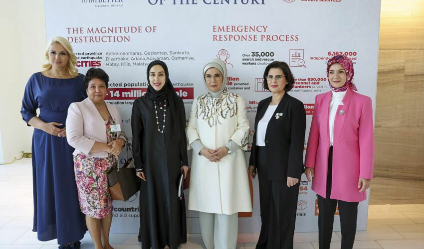 Emine Erdoğan'dan, Türk devlet yapısının vicdani boyutuna vurgu Emine Erdoğan'dan, Türk devlet yapısının vicdani boyutuna vurgu