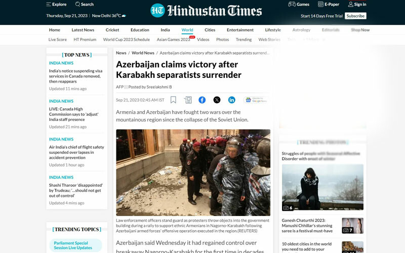 Azerbaycan'ın Karabağ zaferi dünya basınında! Putin, Paşinyan'dan intikamını aldı Azerbaycan'ın Karabağ zaferi dünya basınında! Putin, Paşinyan'dan intikamını aldı