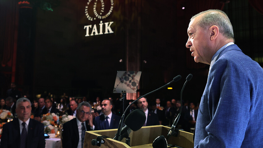 Birleşmiş Milletler (BM) 78. Genel Kurulu'na katılmak üzere New York'ta bulunan Cumhurbaşkanı Recep Tayyip Erdoğan, Türk-Amerikan İş Konseyi yemeğinde önemli açıklamalarda bulundu.