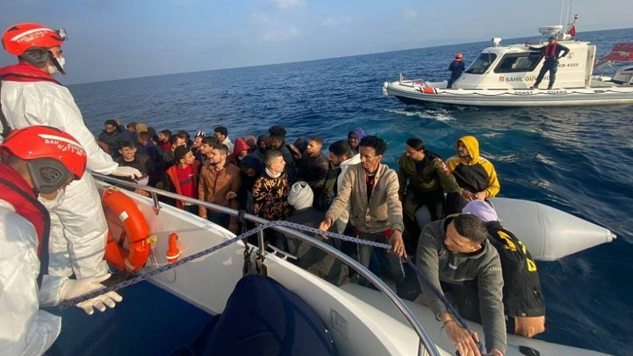 Aydın'da 35 düzensiz göçmen ekipler tarafından yakalandı Aydın'da 35 düzensiz göçmen ekipler tarafından yakalandı