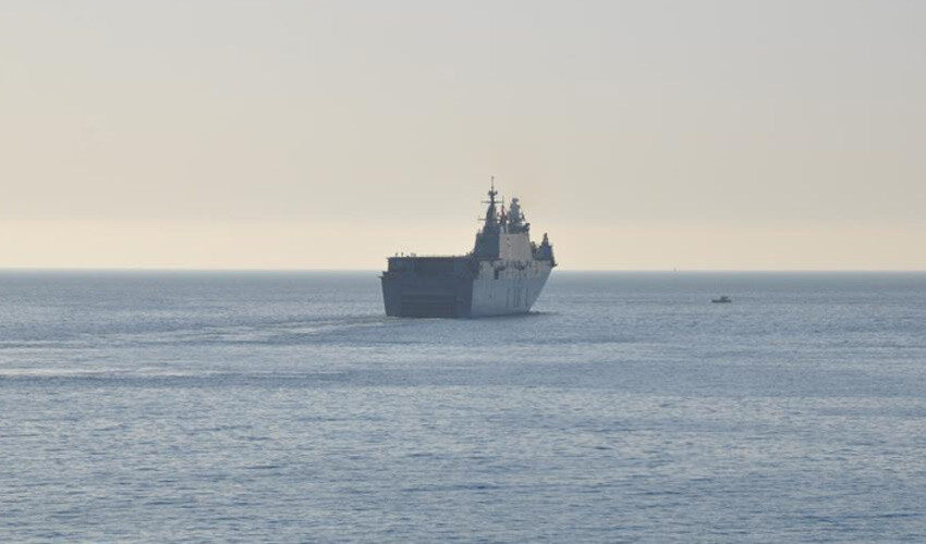 Dünyanın ilk SİHA savaş gemisi TCG Anadolu yola çıktı