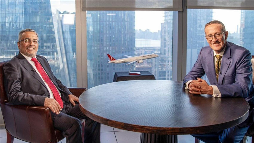 Türk Hava Yolları (THY) Yönetim Kurulu ve İcra Komitesi Başkanı Prof. Dr. Ahmet Bolat, büyüme hedeflerini açıkladı.