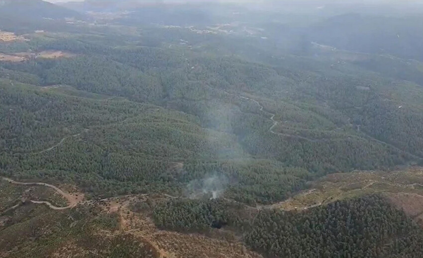 Son dakika: Eskişehir, Muğla ve Manisa'da orman yangını! Alevler söndürüldü