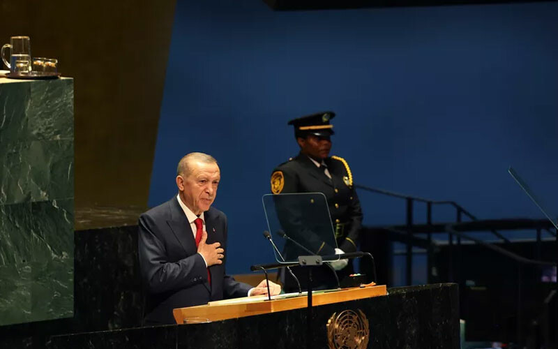 Ersin Tatar'dan dünyaya tanınma çağrısı: KKTC, artık bir gerçektir Cumhurbaşkanı Recep Tayyip Erdoğan, BM Genel Kurulu'na hitap etti