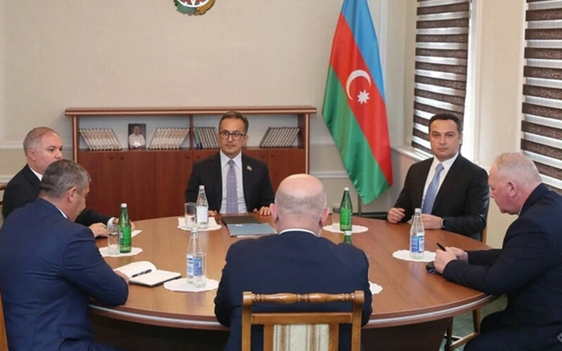 Son dakika! Azerbaycanlı yetkililer ile Karabağ'daki Ermenilerin temsilcileri arasında ikinci görüşme başladı Son dakika! Azerbaycanlı yetkililer ile Karabağ'daki Ermenilerin temsilcileri arasında ikinci görüşme başladı