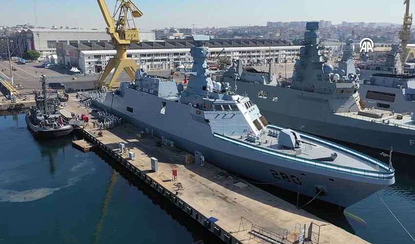 Tek kalemde 'en büyük deniz ihracatı' olmuştu... PNS BABUR Pakistan'a teslim edildi Milgem Babur gemisi