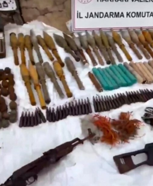 ŞEMDİNLİ- pkk- mühimmat