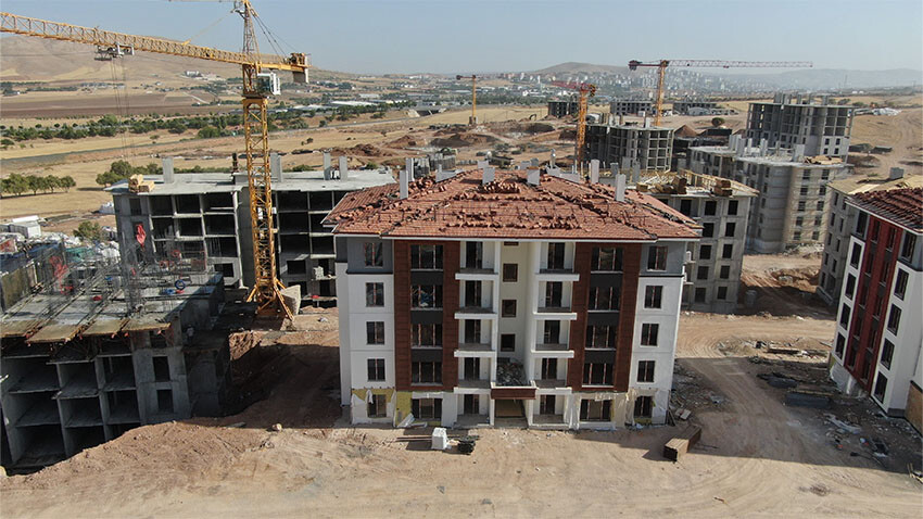 Depremin üzerinden 7 ay geçti, Elazığ’da TOKİ konutlarının ilk örnek daireleri hazır TOKİ KONUT ELAZIĞ