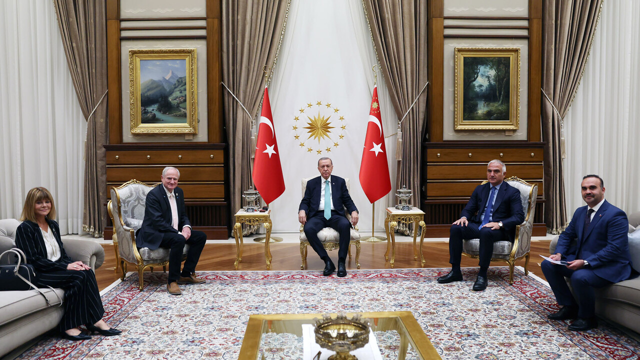 Cumhurbaşkanı Erdoğan, Christian Feichtinger ile bir araya geldi Cumhurbaşkanı Erdoğan, Christian Feichtinger ile bir araya geldi