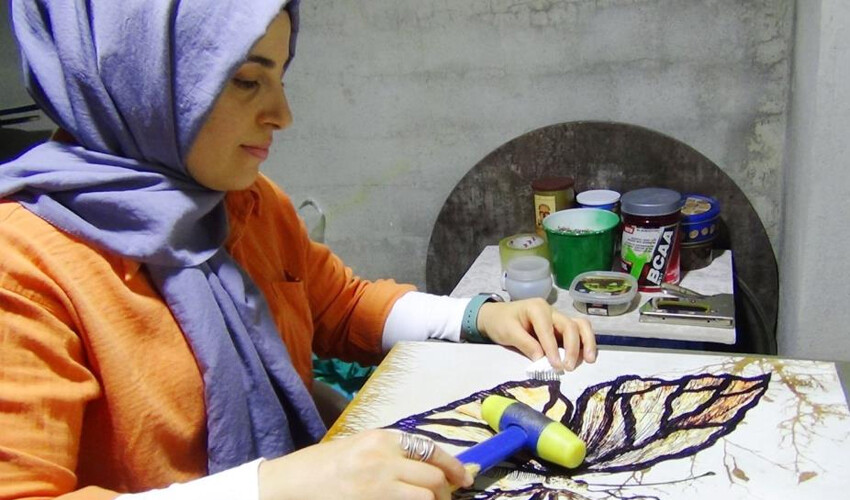Hobi olarak başladı, gelir kapısı haline geldi! Hedefi kendi atölyesini açmak Hobi olarak başladı, gelir kapısı haline geldi! Hedefi kendi atölyesini açmak