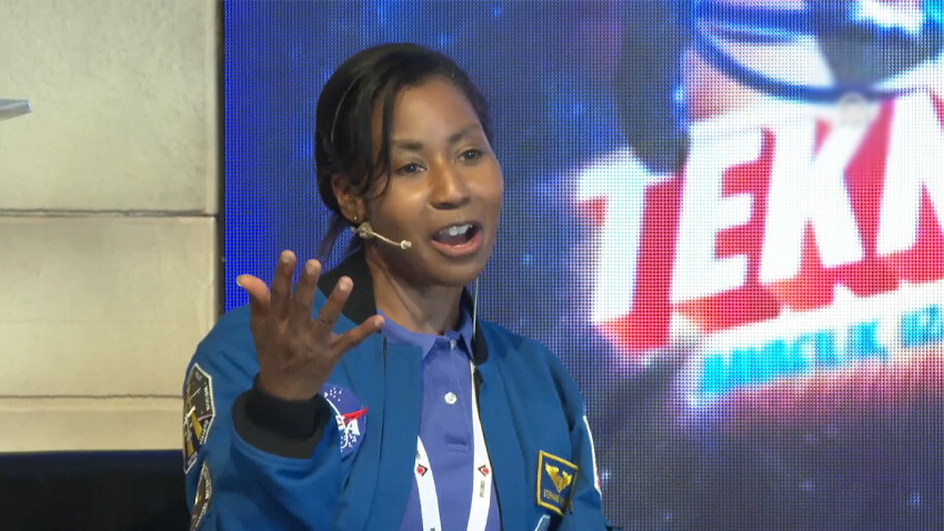 Astronotlar, TEKNOFEST İzmir'e geldi