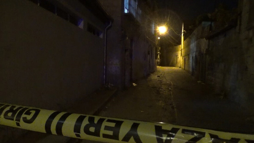 Gaziantep cinayetin yaşandığı avlu
