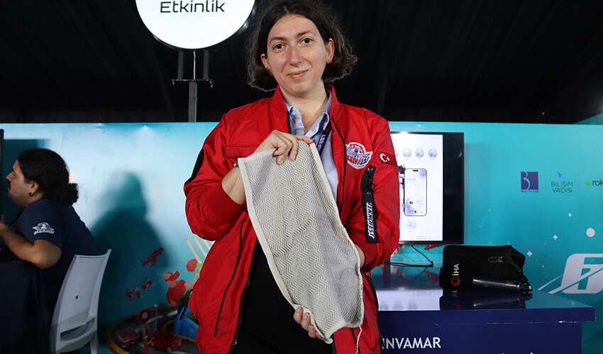 Dünyayı peşine takan 'veri çeken akıllı kumaş' vitrine çıktı akıllı kumaş
