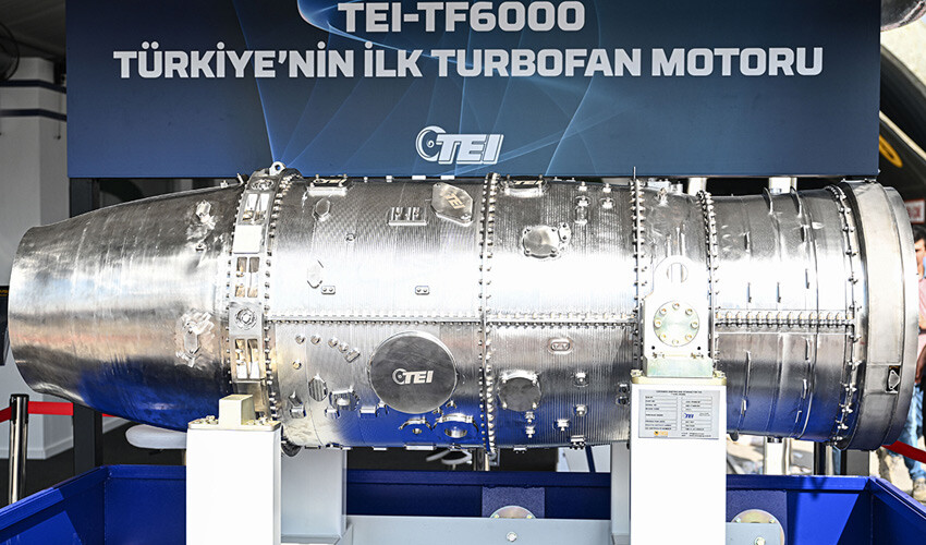Türkiye için dönüm noktası! Şimdi TEKNOFEST'te sergileniyor TEI uçak motoru