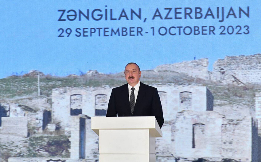 Aliyev'den Ermenistan'a son uyarı: Sabrımızla oynamayın Aliyev'den Ermenistan'a son uyarı: Sabrımızla oynamayın