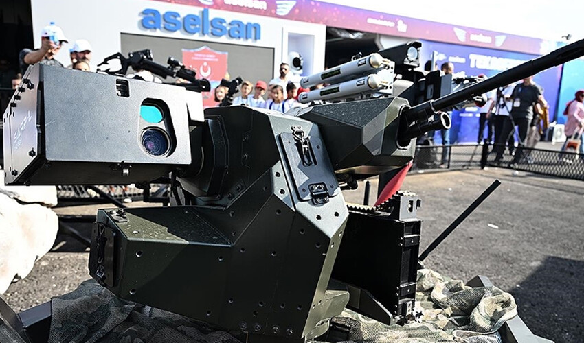 İnsansız kara aracı ASLAN'a lazer pençe: METE düşmanın nefesini kesecek! İnsansız kara aracı ASLAN'a lazer pençe: METE düşmanın nefesini kesecek!