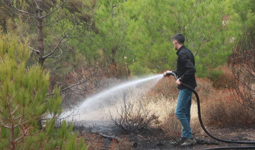 Kazdağları’nda korkutan orman yangını Kazdağları’nda korkutan orman yangını