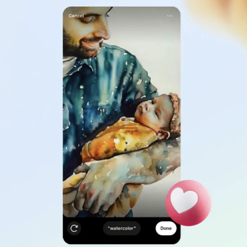 Instagram yapay zeka fotoğraf düzenleme