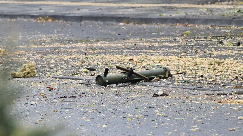 Son dakika: Ankara'da roketatarlı saldırı girişimi! İlk görüntüler geldi, teröristin kendini patlattığı anlar kamerada