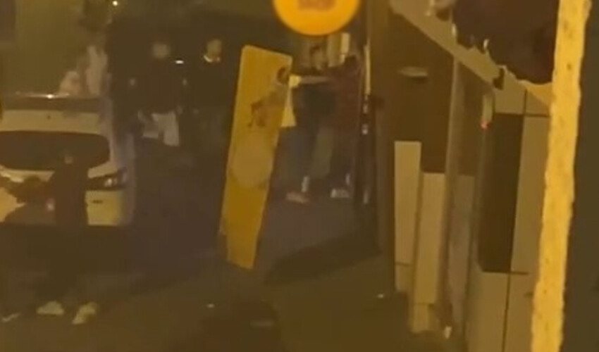 İki grup birbirine girdi! Kavga mahalleyi ayağa kaldırdı