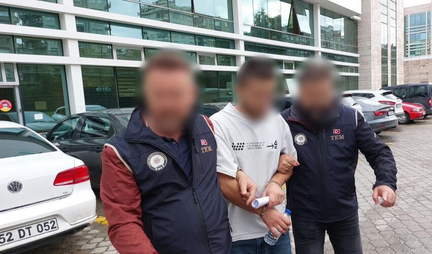 DEAŞ'ın canlı bombası Samsun'da yakalandı
