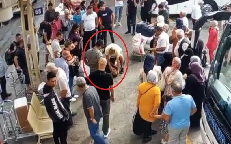 Terminalde akılalmaz olay! Kavga ederken aynı anda kalp krizi geçirdiler
