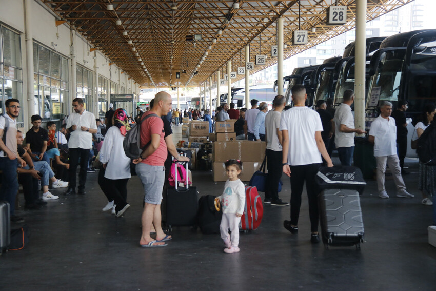 Diyarbakır’dan batıya eğitim göçü başladı diyarbakır terminali