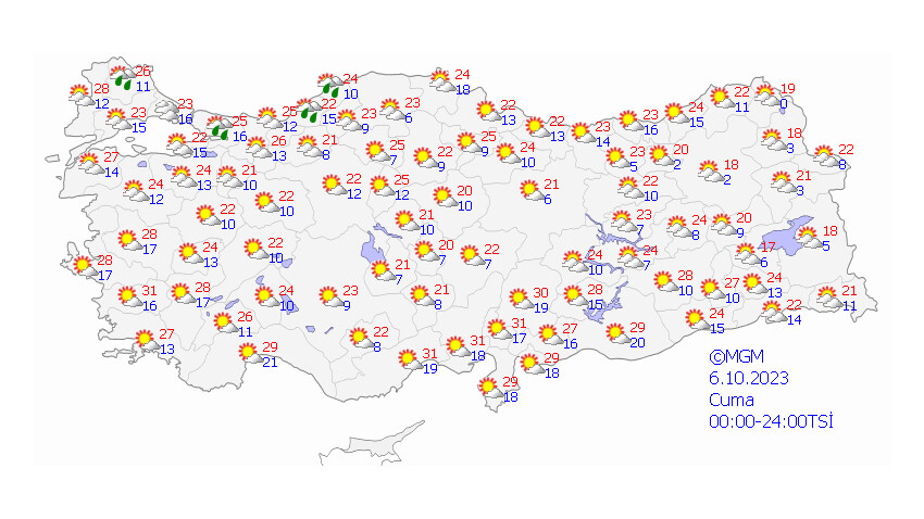 Meteoroloji’den 7 il için sarı kodlu uyarı! Kuvvetli geliyor (4 Ekim 2023 hava durumu) Meteoroloji’den 7 il için sarı kodlu uyarı! Kuvvetli geliyor (4 Ekim 2023 hava durumu)