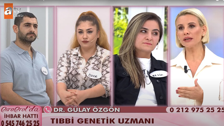 Yüz milyonda bir görülen olay Esra Erol'da yaşandı! Herkes dondu kaldı, İkizlerden birinin DNA sonucu şok yaşattı Esra Erol'da şaşırtan anlar