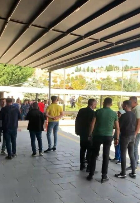Sondakika! Ankara'da madende göçük: Yaralılar var Ankara- madenci-hastane önü kalabalık