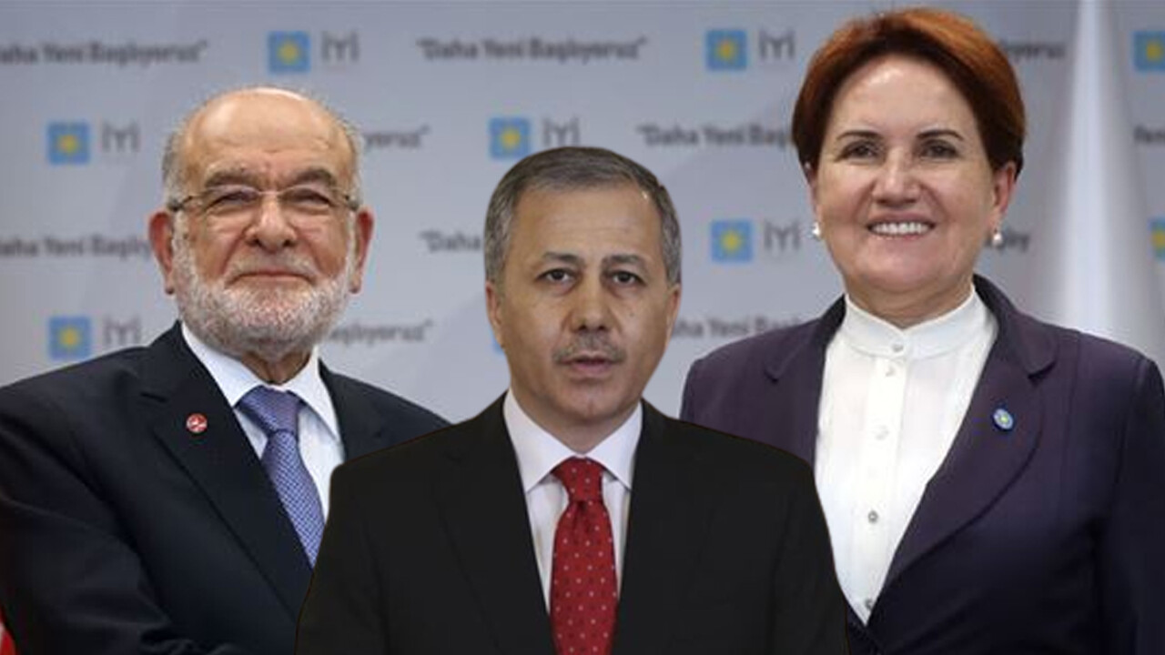 Meral Akşener ve Karamollaoğlu’ndan Yerlikaya’ya tebrik