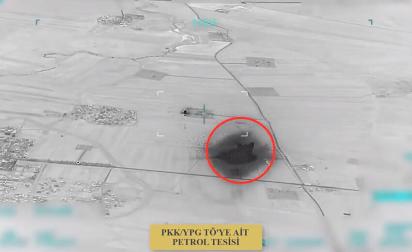 Suriye'deki hava harekatının detayları ortaya çıktı: F-16'lar, PKK inlerini 50 kilometre derinlikte vurdu Suriye'deki hava harekatının detayları ortaya çıktı: F-16'lar, PKK inlerini 50 kilometre derinlikte vurdu