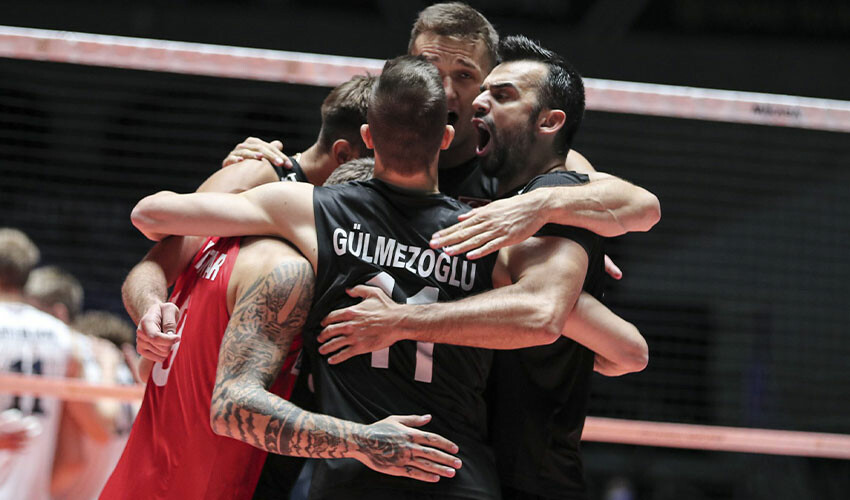 Filenin Efeleri, Finlandiya'yı devirdi! 2024 Paris Olimpiyatları Elemeleri A Milli Erkek Voleybol Takımı