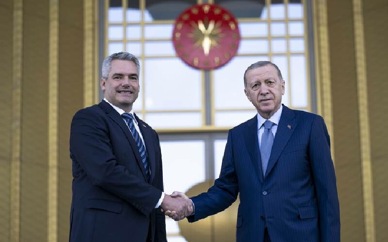 Cumhurbaşkanı Erdoğan Avusturya Başbakanı Nehammer’i kabul etti Cumhurbaşkanı Erdoğan Avusturya Başbakanı Nehammer’i kabul etti