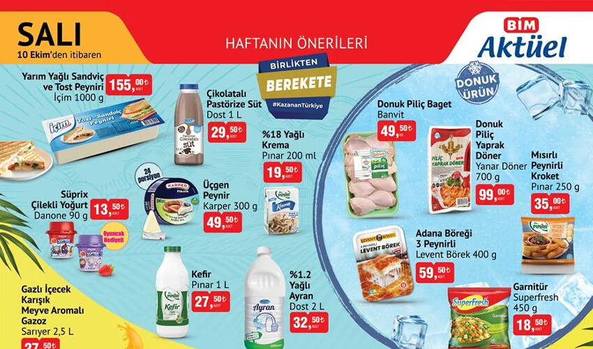 BİM'den dev indirim kampanyası: Süt, yağ, peynir.. Raflarda ürün kalmayacak! BİM'den dev indirim kampanyası: Süt, yağ, peynir.. Raflarda ürün kalmayacak!