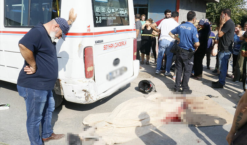 Adana'da dehşet veren motosiklet kazası: 1 ölü, 1 yaralı Adana'da dehşet veren motosiklet kazası: 1 ölü, 1 yaralı