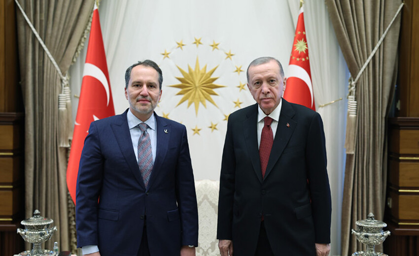 Cumhurbaşkanı Erdoğan Fatih Erbakan'ı kabul etti Cumhurbaşkanı Erdoğan Fatih Erbakan'ı kabul etti