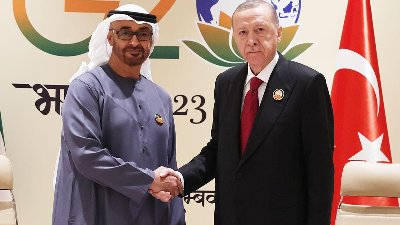 Filistin diplomasisi devam ediyor: Erdoğan, BAE Devlet Başkanı Al Nahyan ile görüştü Filistin diplomasisi devam ediyor: Erdoğan, BAE Devlet Başkanı Al Nahyan ile görüştü