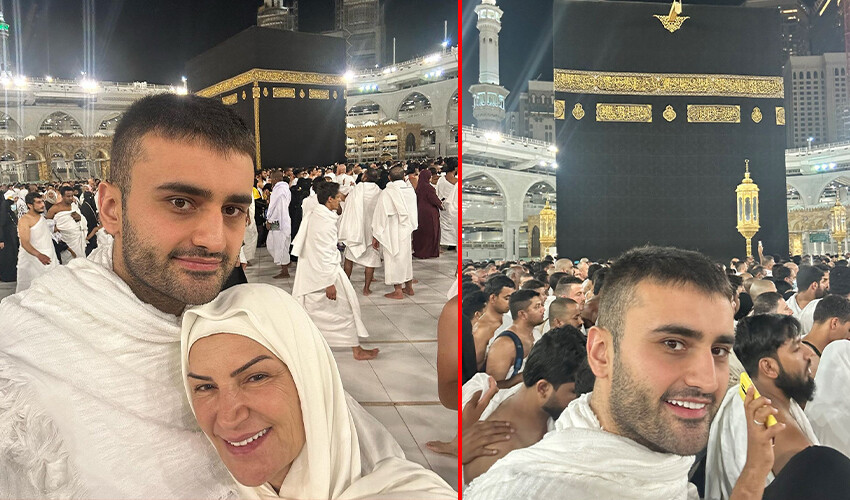 Umreye giden CZN Burak takipçilerine seslendi! Tek bir isteği var…