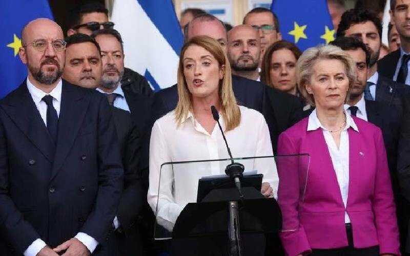 Siyasilerden peş peşe ziyaretler! Batı yüzünü İsrail’e sırtını Filistin'e döndü