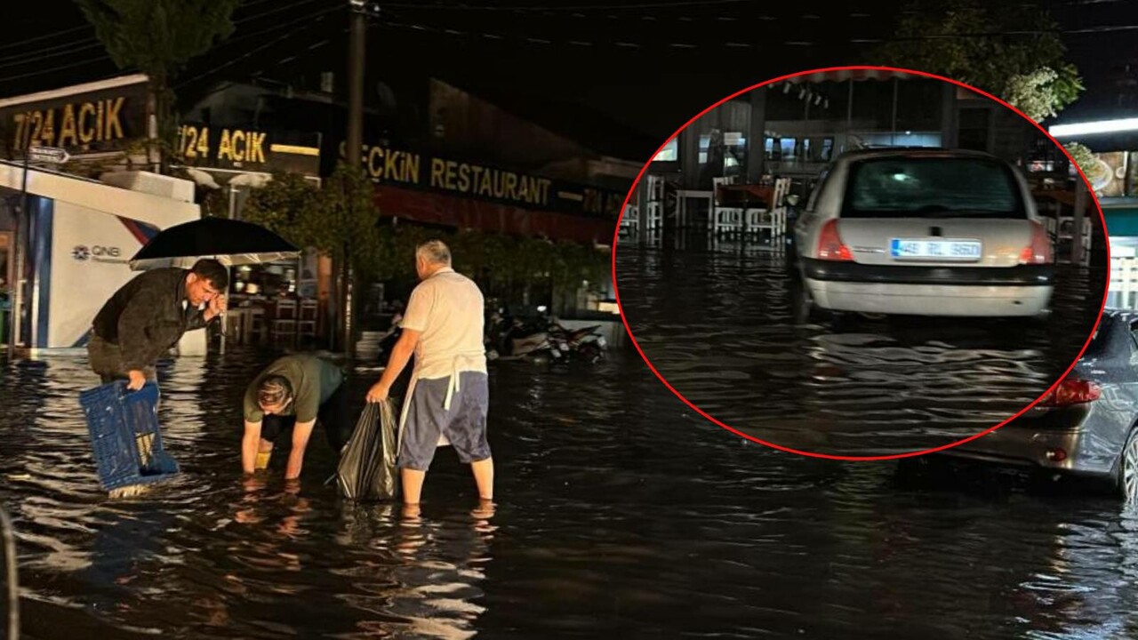 Fethiye’yi sağanak vurdu! Sokaklar göle döndü, araçlar suya gömüldü Fethiye’yi sağanak vurdu! Sokaklar göle döndü, araçlar suya gömüldü