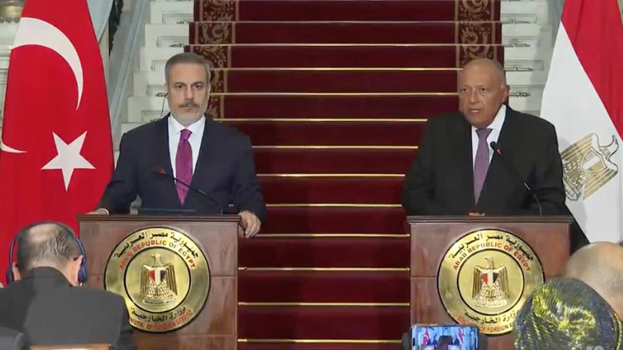 Hakan Fidan&#039;da Mısır&#039;da önemli açıklamalar: Gazze&#039;deki sivil kayıplar durdurulmalı ve çatışmanın yayılması engellenmeli