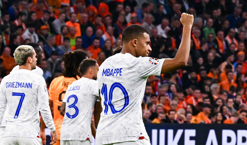 Mbappe'den Hollanda'ya yılın golü! Fransa, Portekiz ve Belçika EURO 2024 biletini aldı Mbappe