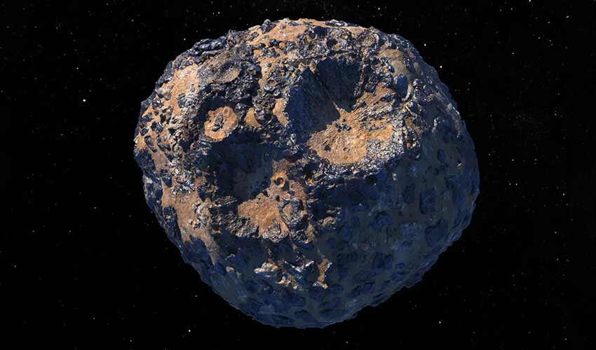 '10 kentilyon dolarlık' gök taşı... NASA, metal yığını Psyche için yola düştü Psyche asteroit